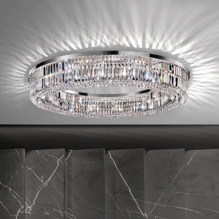 Crystal ceiling light