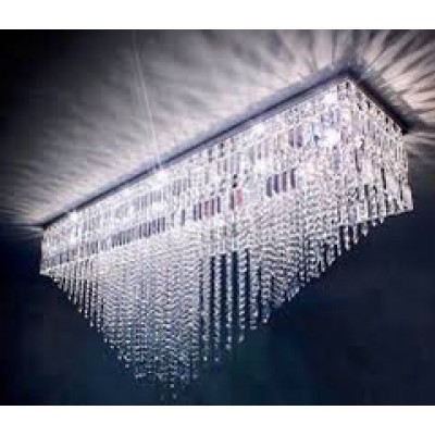 Living room rectangular chandelier