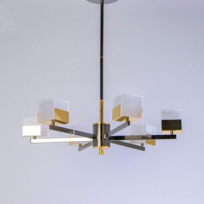Cube chandelier