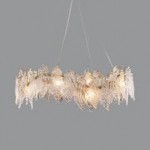 The undulating chandelier