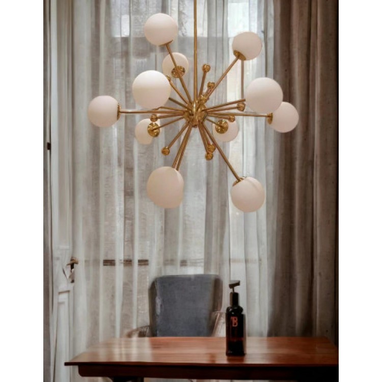 Multi-sphere chandelier