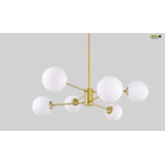 Chandelier six lamp body