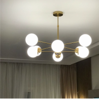 White light chandelier