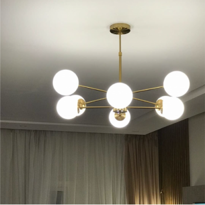 White light chandelier