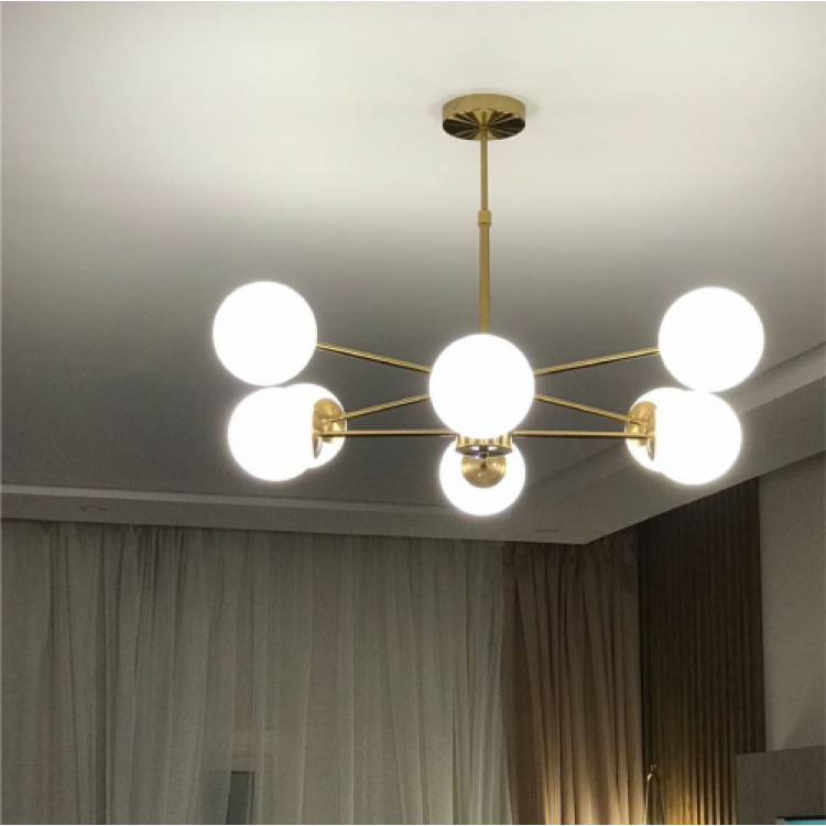 White light chandelier