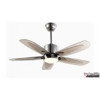 Chandelier with dragonfly wing leaf ceiling fan