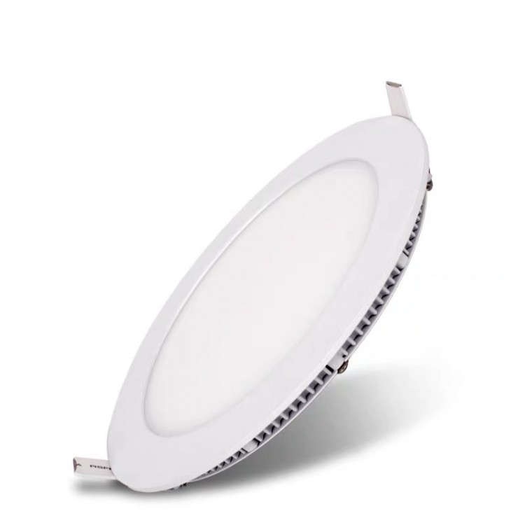 White round ceiling light