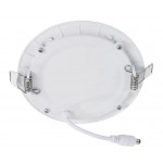 White round ceiling light