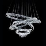 Wraparound chandelier